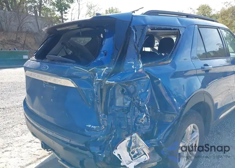 2021 Ford Explorer Xlt z USA, uszkodzony, nr VIN 1FMSK8DH3MGB93951